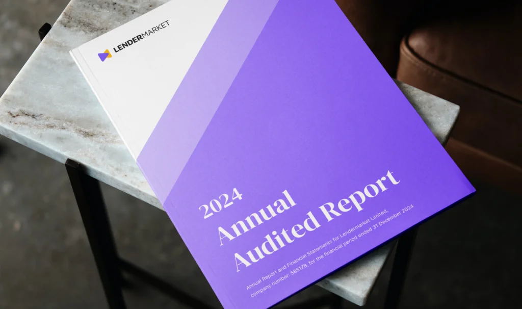 imagen de informe anual de lendermarket auditado